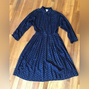 Vintage Navy Knights Ltd Dress